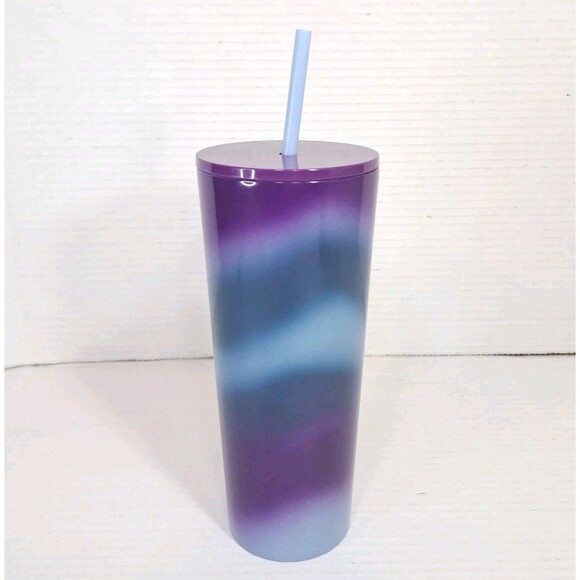 Starbucks Ombre Tumbler 24oz Venti Gradient Cold Cup Reusable Limited Edition - Picture 2 of 4